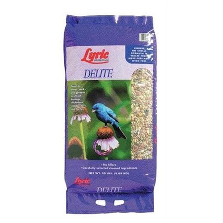Greenview Lyric Lyric Delite Bird Food 20 Pound - 26-47407 GR37017